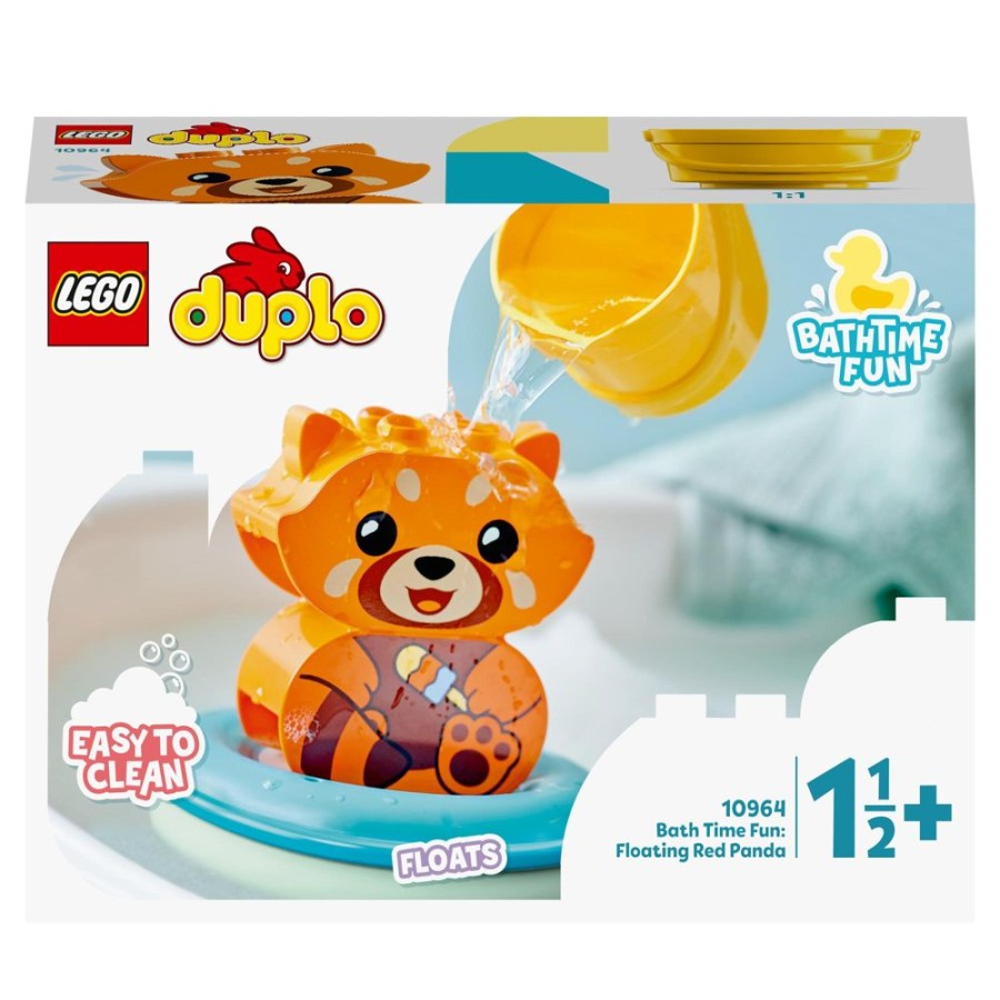 Spielzeug LEGO | Lego Duplo 10964 Badewannenspas Schwimmender Panda