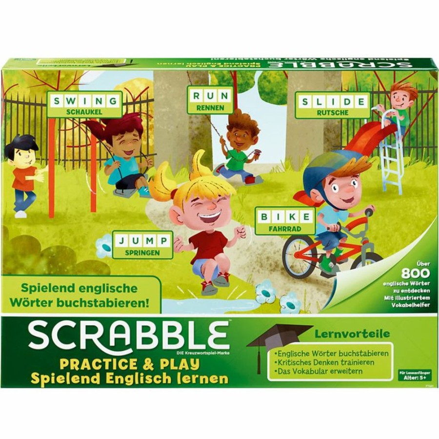 Spielzeug Mattel | Mattel Scrabble Englisch