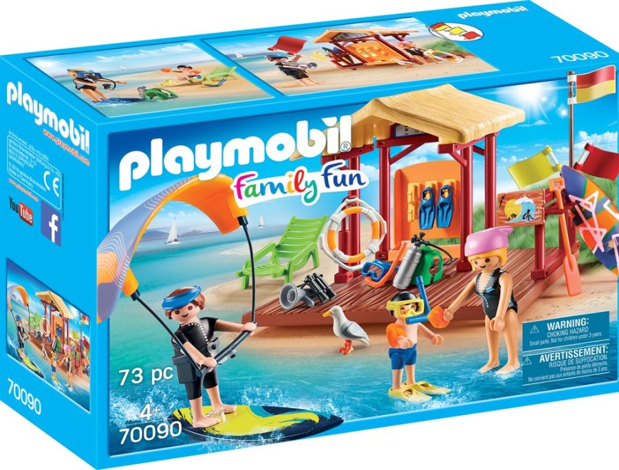 Spielzeug Playmobil | Playmobil 70090 Wassersport-Schule