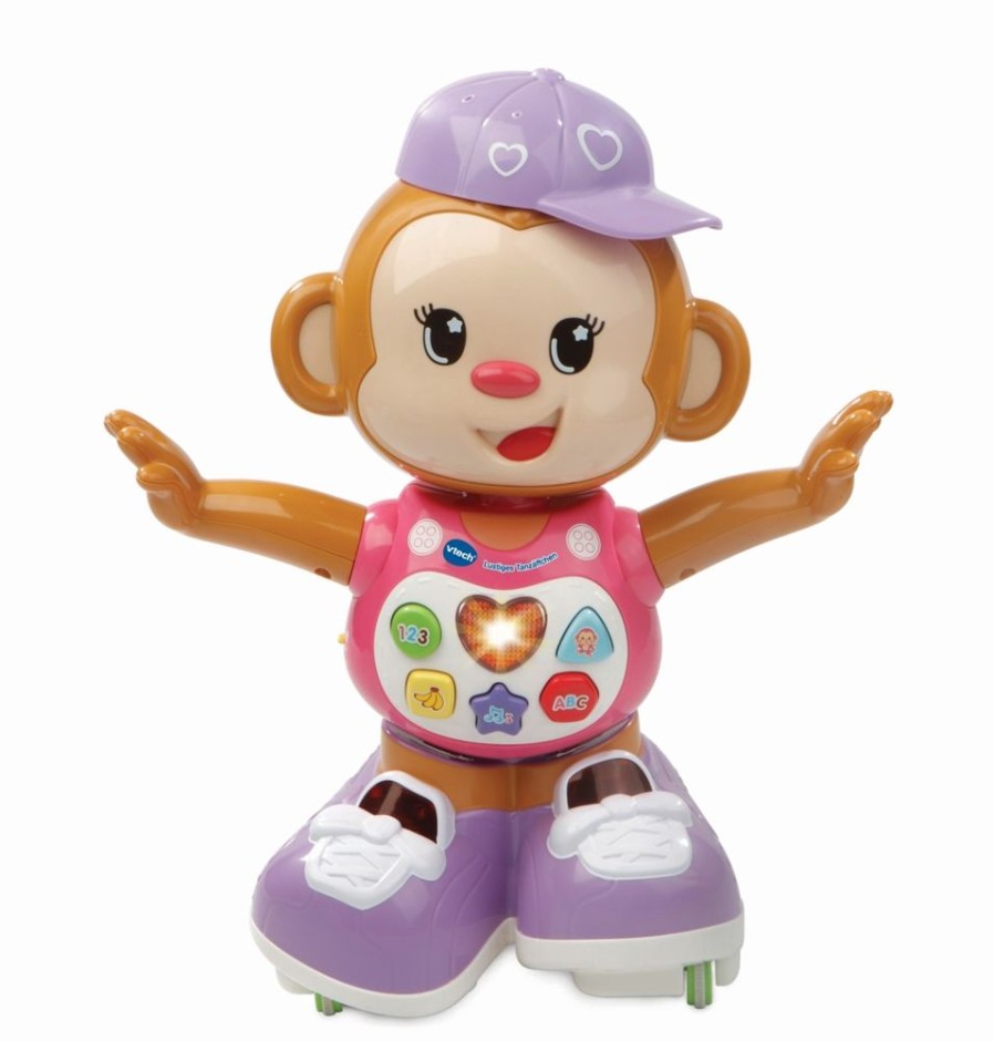 Spielzeug Vtech | Vtech Lustiges Tanzaffchen Pink