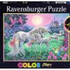 Spielzeug Ravensburger | Ravensburger Puzzle Einhorner Im Mondschein 100T