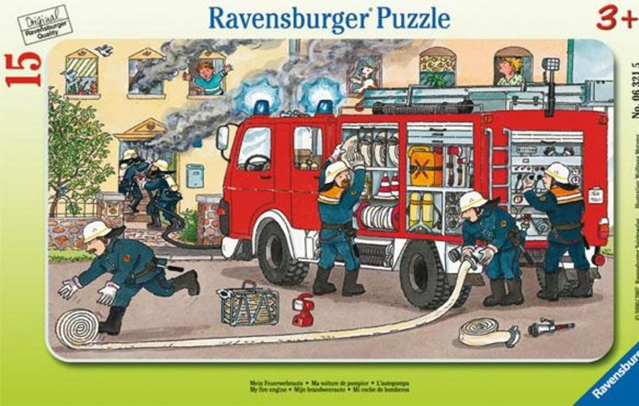 Spielzeug Ravensburger | Ravensburger Puzzle Mein Feuerwehrauto