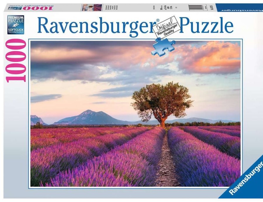 Spielzeug Ravensburger | Ravensburger Puzzle Lavendelfeld 1000T