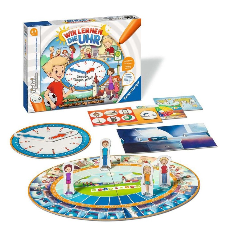 Spielzeug Ravensburger | Tiptoi Wir Lernen Die Uhr