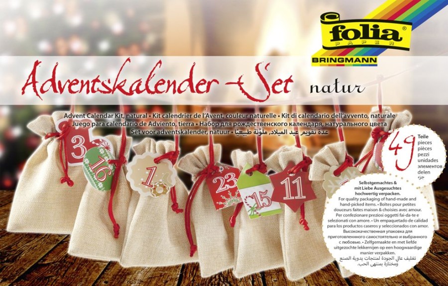 Spielzeug folia | Folia Adventskalender Set 49Tlg