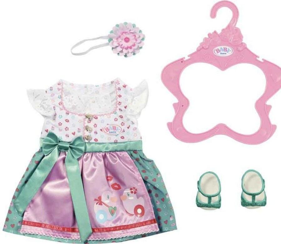 Spielzeug Zapf Creation | Baby Born Dirndl Mit Sandalen