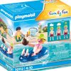 Spielzeug Playmobil | Playmobil 70112 Badegast Mit Schwimmreifen