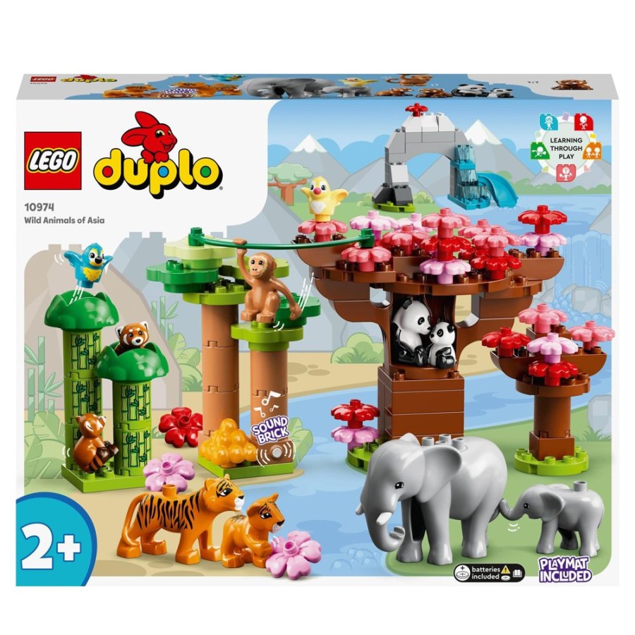 Spielzeug LEGO | Lego Duplo 10974 Wilde Tiere Asiens