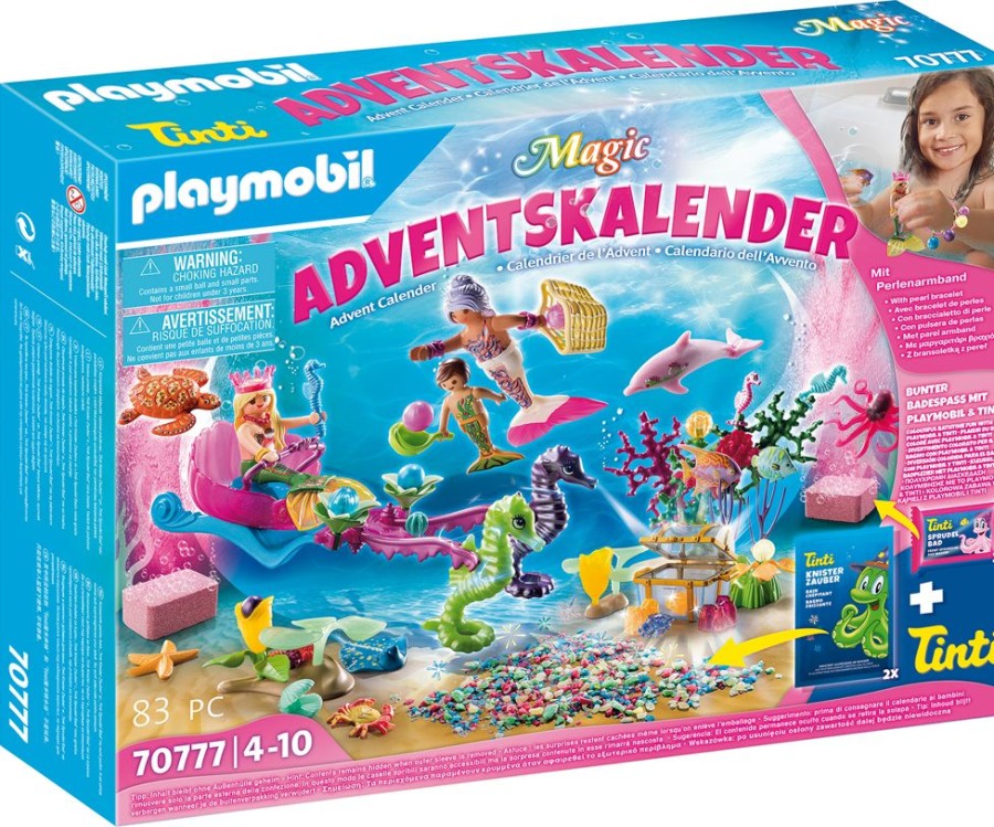 Spielzeug Playmobil | Playmobil Magic 70777 Adventskalender Badespas