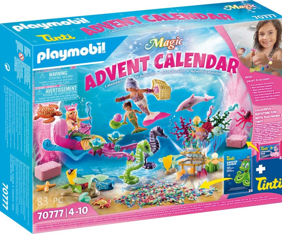 Spielzeug Playmobil | Playmobil Magic 70777 Adventskalender Badespas