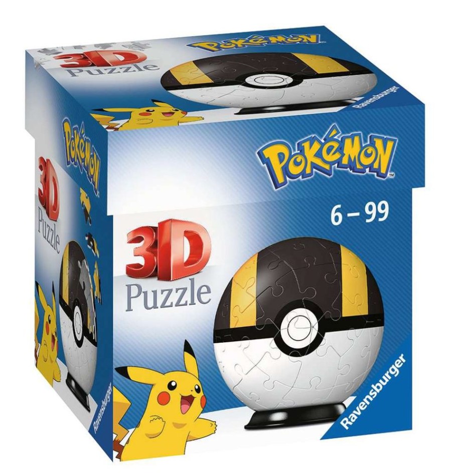 Spielzeug Ravensburger | Ravensburger Puzzle 3D Pokemon Hyperball 54T