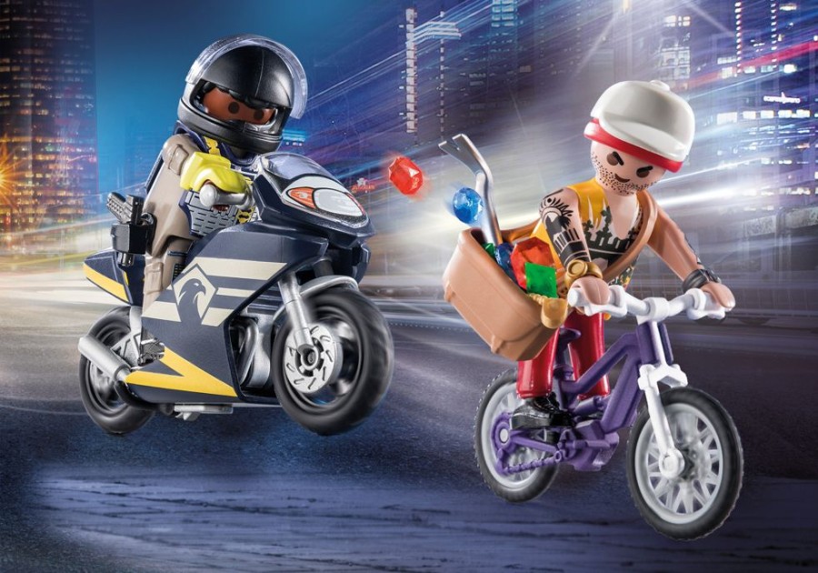 Spielzeug Playmobil | Playmobil 71255 Starter Pack Sek Und Juwelendieb