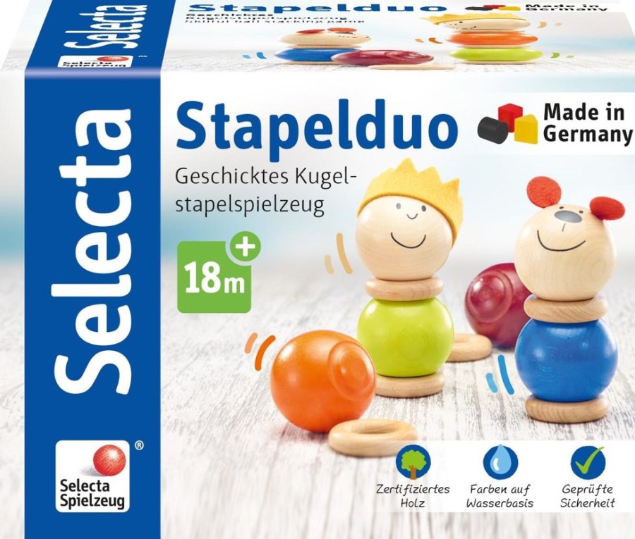 Spielzeug Schmidt Spiele | Selecta Stapelduo