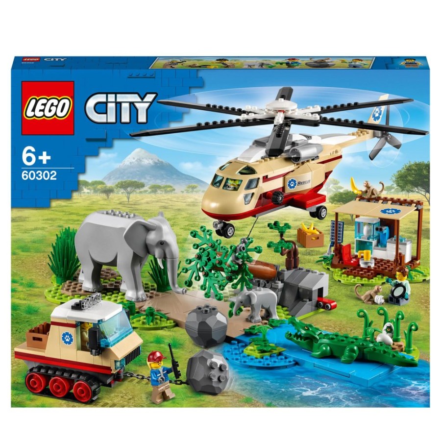 Spielzeug LEGO | Lego City 60302 Tierrettungseinsatz