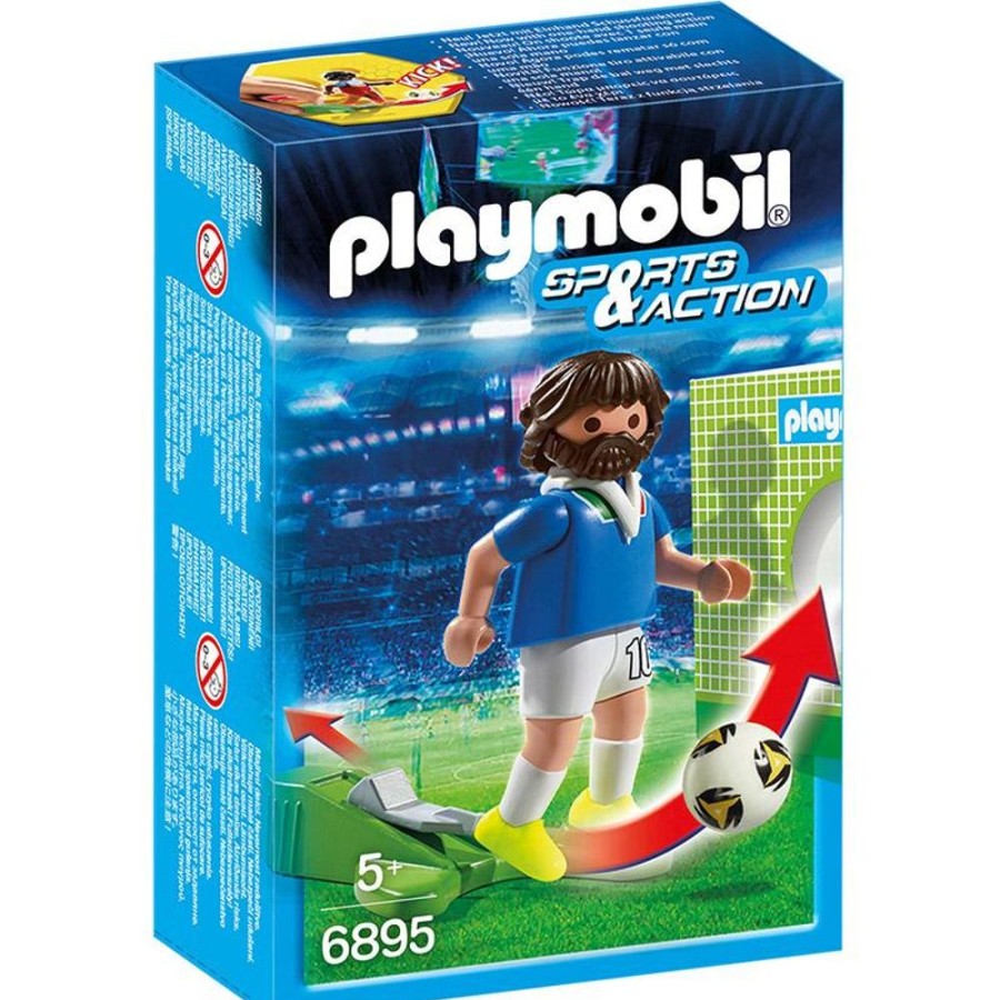 Spielzeug Playmobil | Playmobil 6895 Sport Fusballspieler Italien