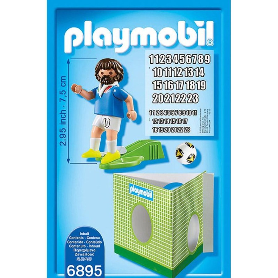 Spielzeug Playmobil | Playmobil 6895 Sport Fusballspieler Italien