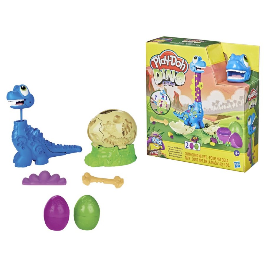 Spielzeug Hasbro | Play-Doh Growin Tall Bronto