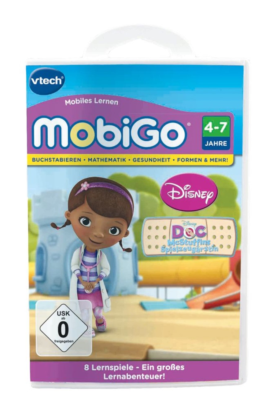 Spielzeug Vtech | Vtech Mobigo Lernspiel Doc Mcstuffins