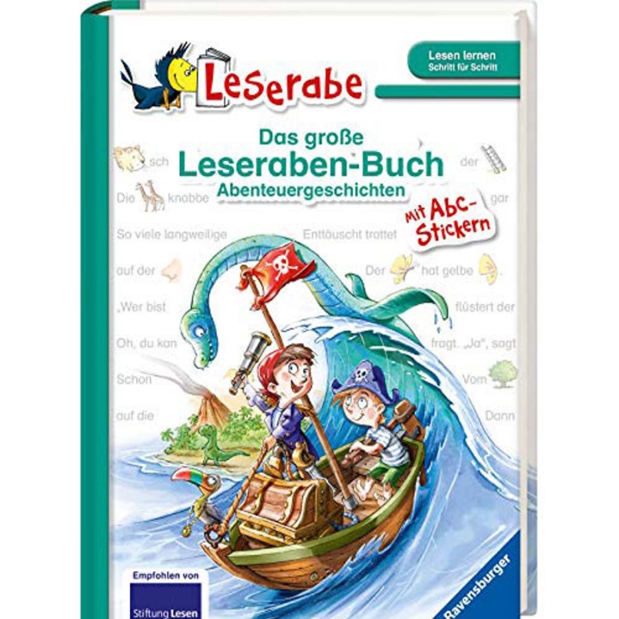 Spielzeug Ravensburger | Das Grose Leseraben-Buch-Abenteuergeschichten