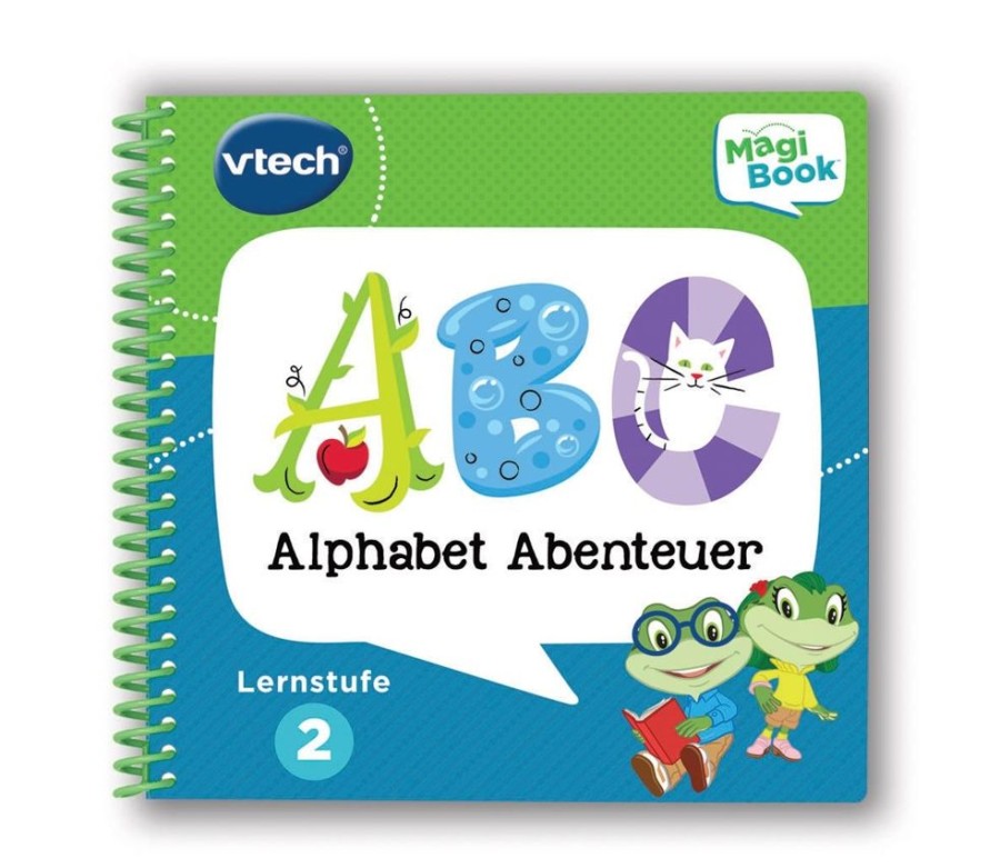 Spielzeug Vtech | Vtech Magibook Alphabet Abenteuer Lernstufe 2