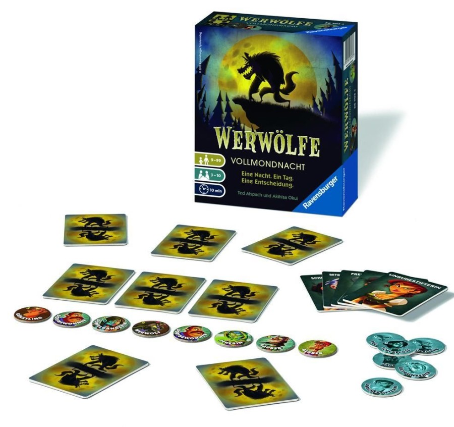 Spielzeug Ravensburger | Ravensburger Werwolfe Vollmondnacht