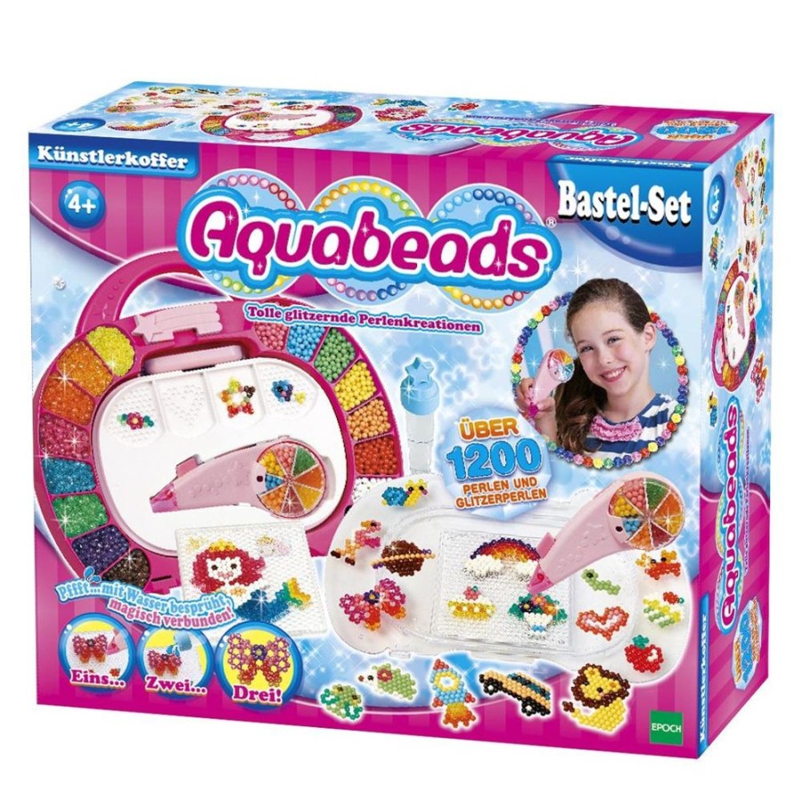 Spielzeug Aquabeads | Aquabeads Kunstlerkoffer Mit 1200 Perlen