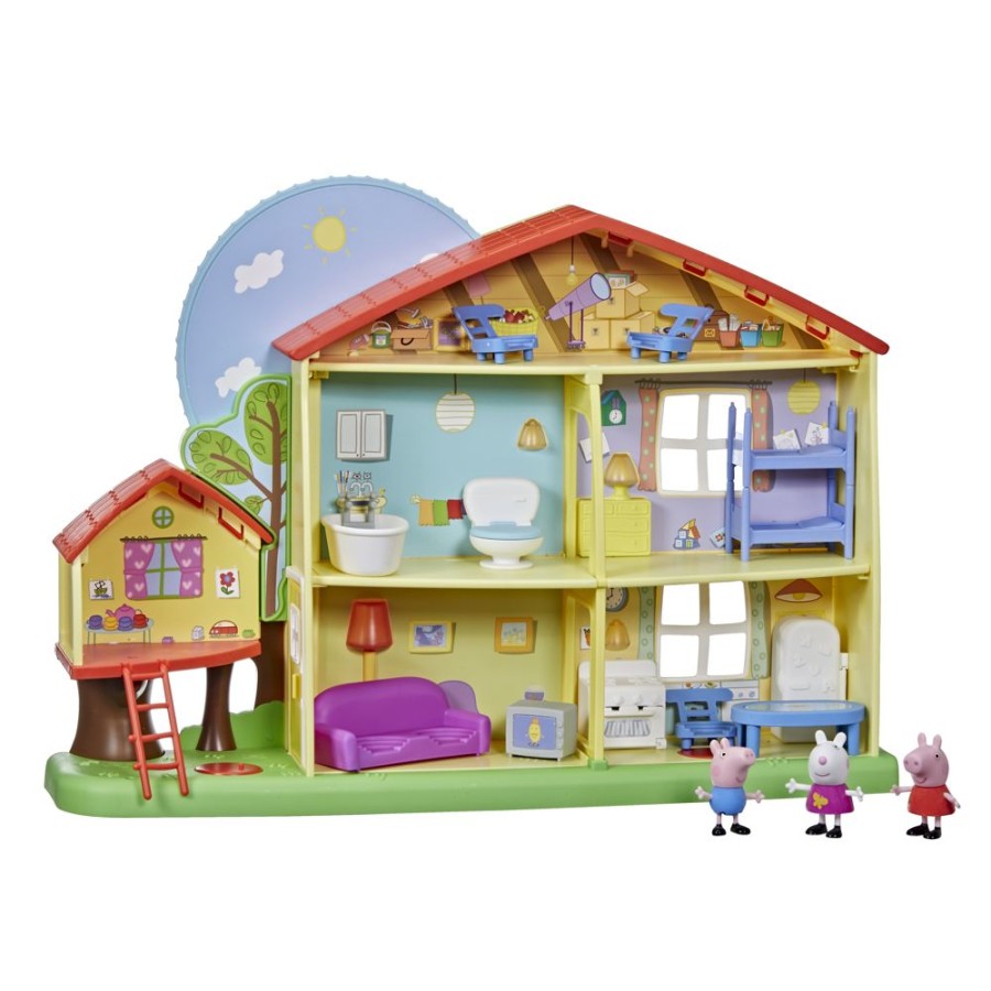 Spielzeug Hasbro | Peppa Pig Peppas Tag- Und Nacht-Haus