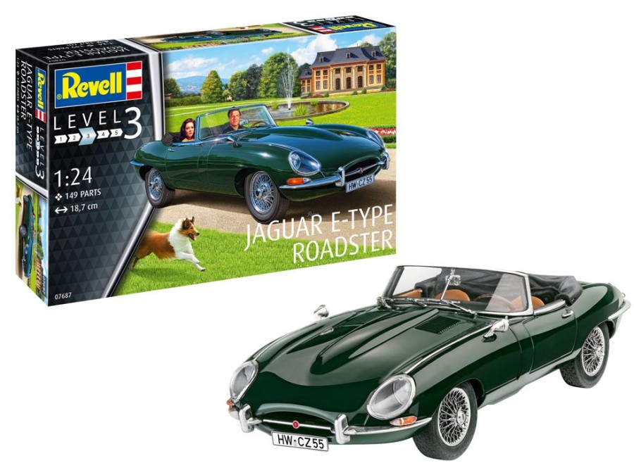 Spielzeug Revell | Revell Jaguar E-Type Roadster 1:24