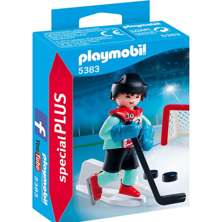 Spielzeug Playmobil | Playmobil 5383 Eishockeytraining