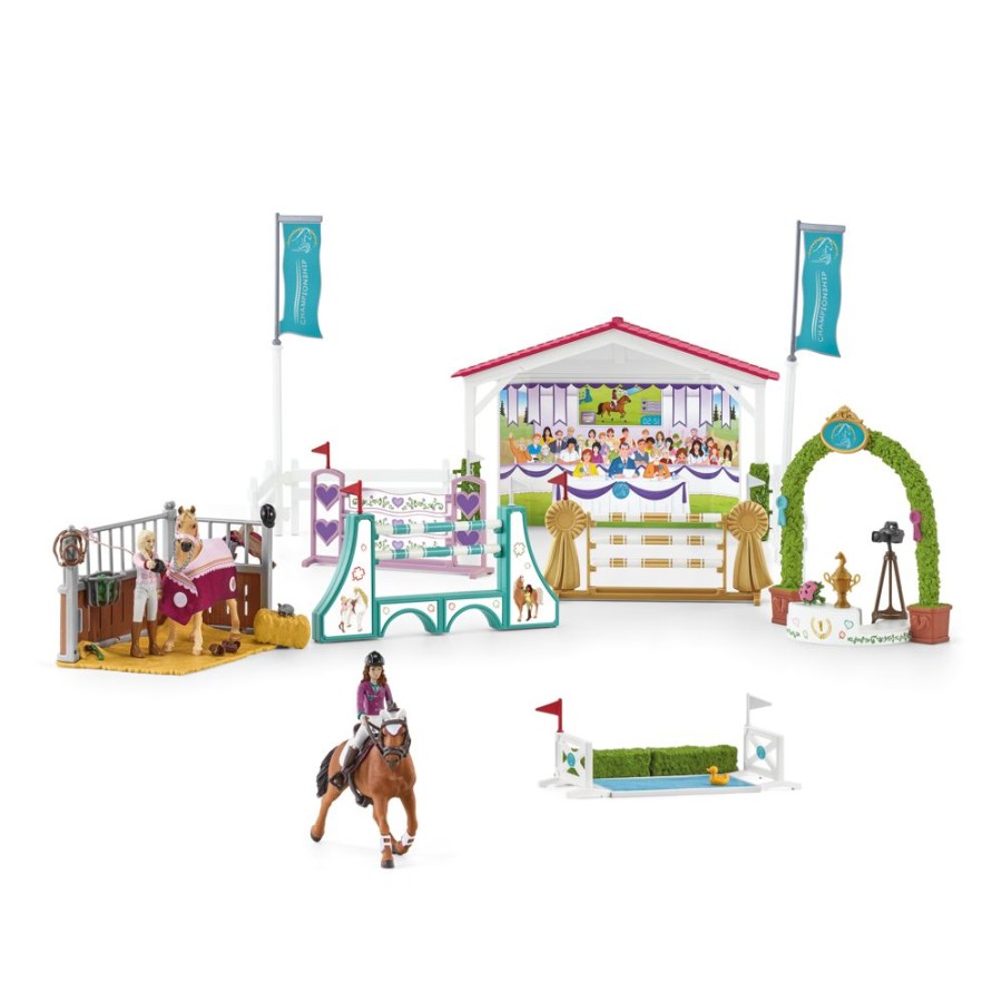 Spielzeug Schleich | Schleich 42440 Freundschaftsturnier