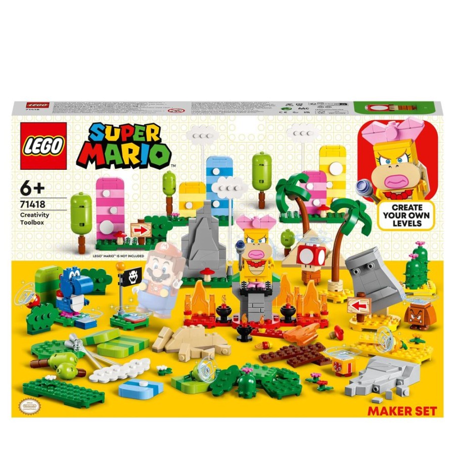 Spielzeug LEGO | Lego Super Mario71418 Kreativbox Leveldesigner-Set