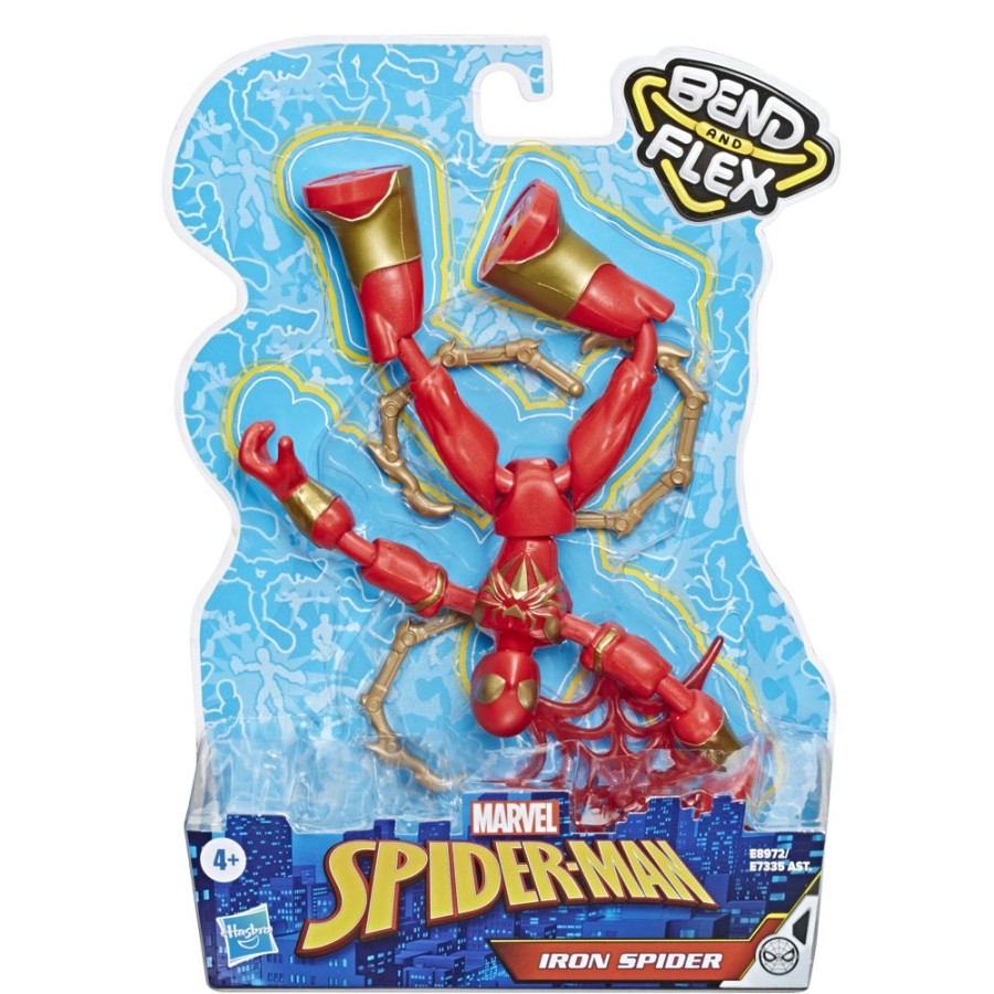 Spielzeug Hasbro | Spider-Man Bend Flex Iron Spider