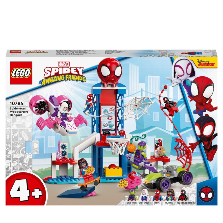 Spielzeug LEGO | Lego Marvel 10784 Spider-Mans Hauptquartier