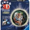 Spielzeug Ravensburger | Ravensburger Puzzle 3D Nachtlicht Raubkatzen 72T