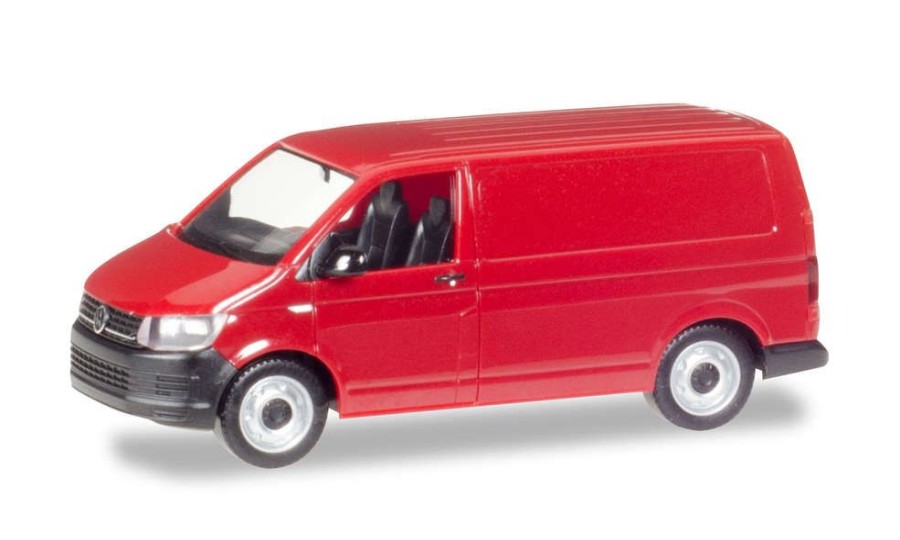 Spielzeug Herpa | Herpa 28721 H0 Vw T6 Kombi Rot