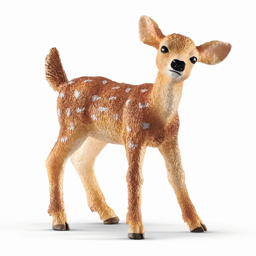 Spielzeug Schleich | Schleich 14820 Weiswedelkalb