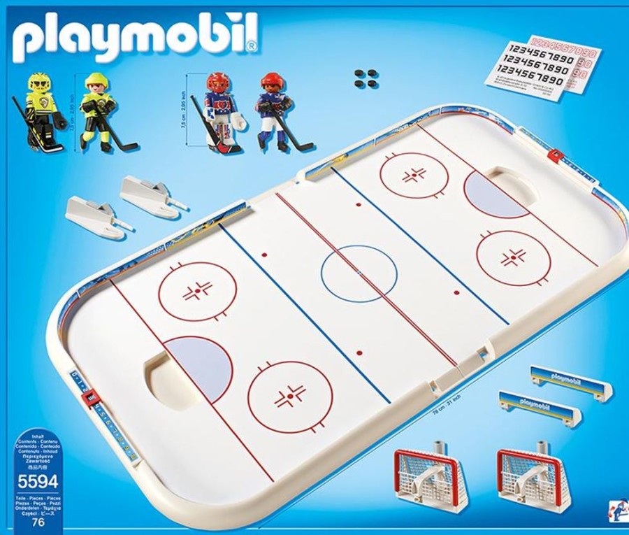 Spielzeug Playmobil | Playmobil 5594 Eishockey Arena