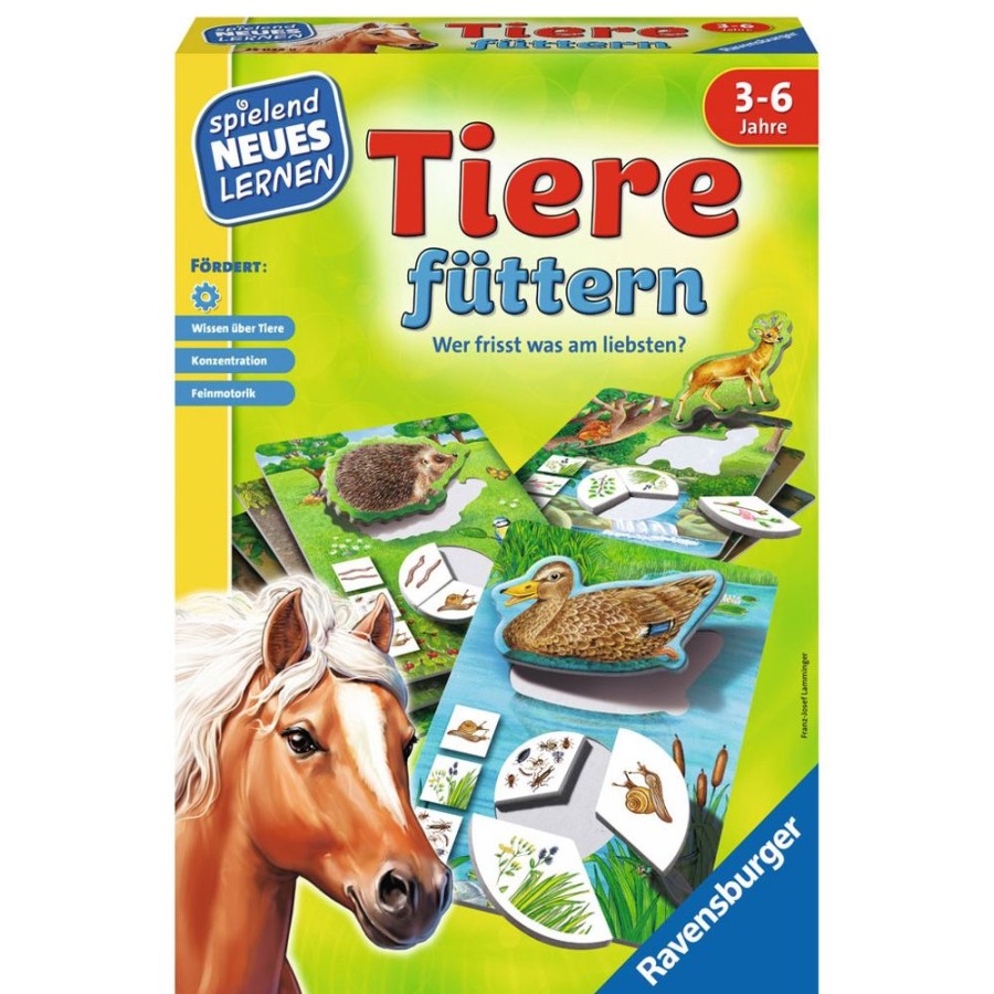 Spielzeug Ravensburger | Ravensburger Tiere Futtern