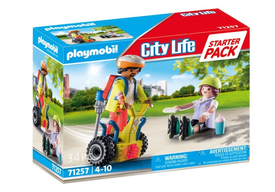 Spielzeug Playmobil | Playmobil 71257 Rettung Mit Balance-Racer