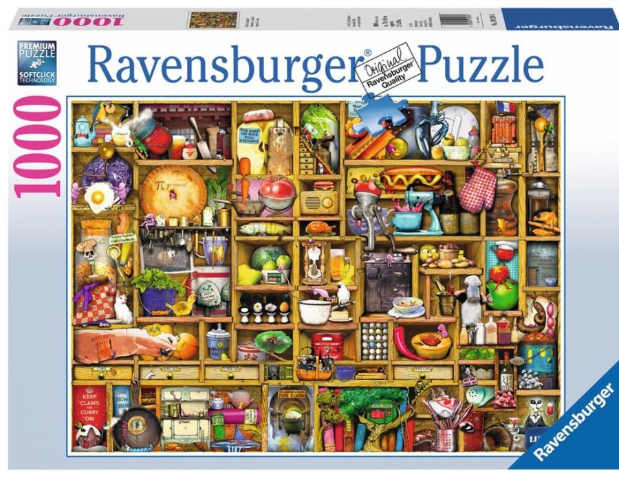 Spielzeug Ravensburger | Ravensburger Puzzle Kurioses Kuchenregal 1000 T