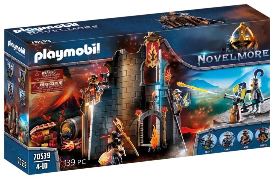 Spielzeug Playmobil | Playmobil 70539 Burnham Raiders Feuerruine