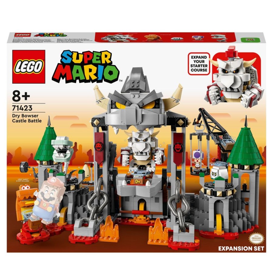 Spielzeug LEGO | Lego Supermario71423Knochen-Bowsers Festungsschlac