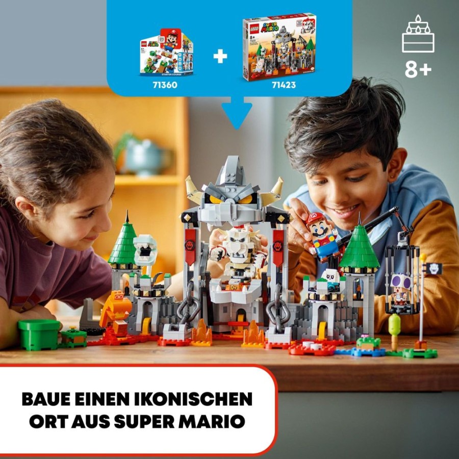 Spielzeug LEGO | Lego Supermario71423Knochen-Bowsers Festungsschlac