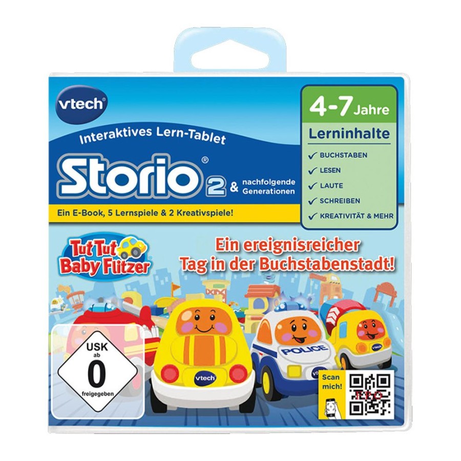 Spielzeug Vtech | Vtech Storio 3 Lernspiel - Buchstabenstadt