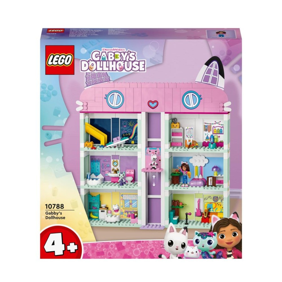 Spielzeug LEGO | Lego Gabby'S Dollhouse 10788 Gabbys Puppenhaus