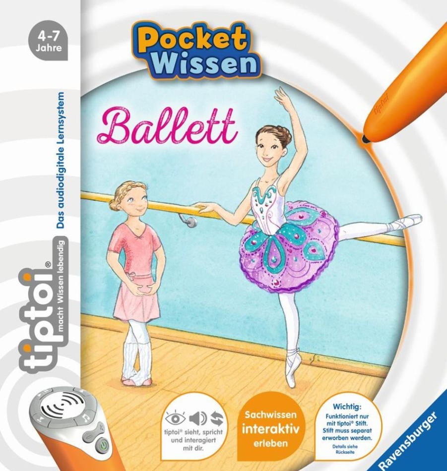 Spielzeug Ravensburger | Tiptoi Pocket Wissen Ballett