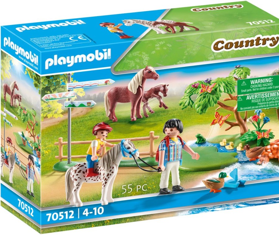 Spielzeug Playmobil | Playmobil 70512 Frohlicher Ponyausflug