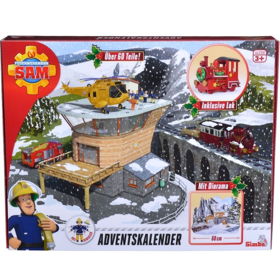 Spielzeug Simba Toys | Feuerwehrmann Sam Adventskalender