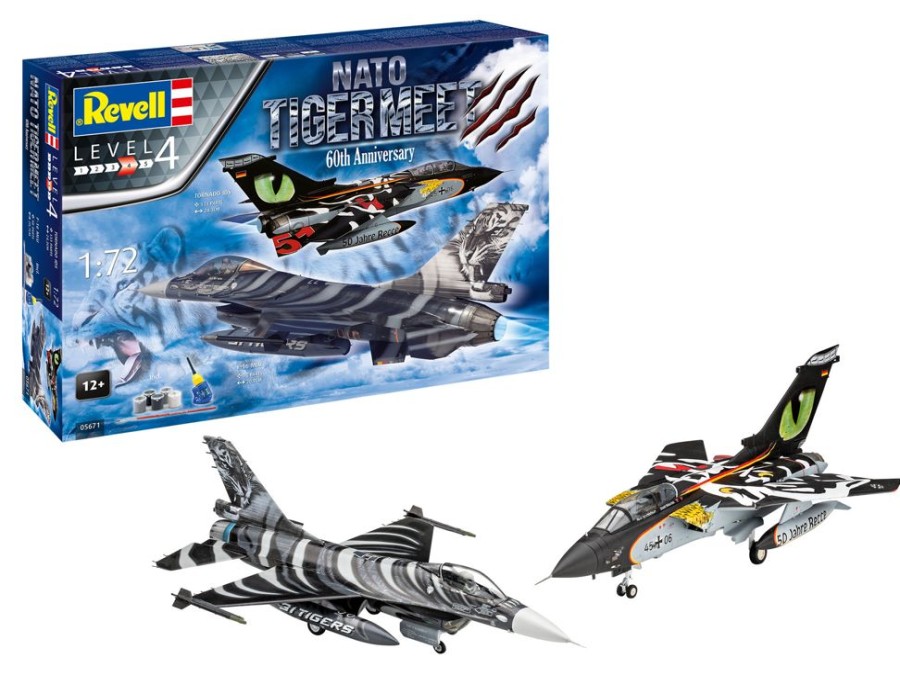 Spielzeug Revell | Revell Geschenkset Nato Tiger Meet60Th Anniversary