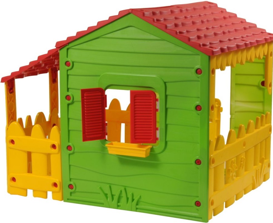 Spielzeug Lookids | Lookids Farmhaus Mit Gartenzaun